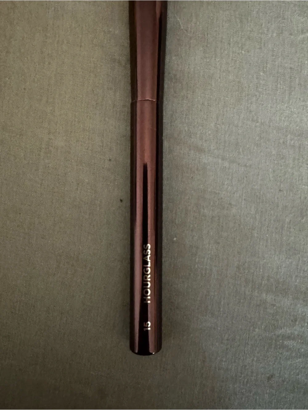 Hourglass angled brush